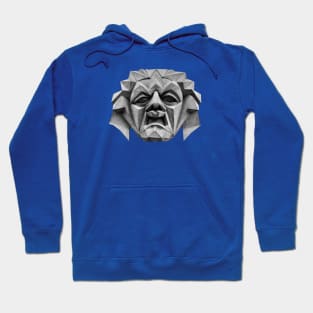 Head artdeco sculpture / Swiss Artwork Photography Hoodie